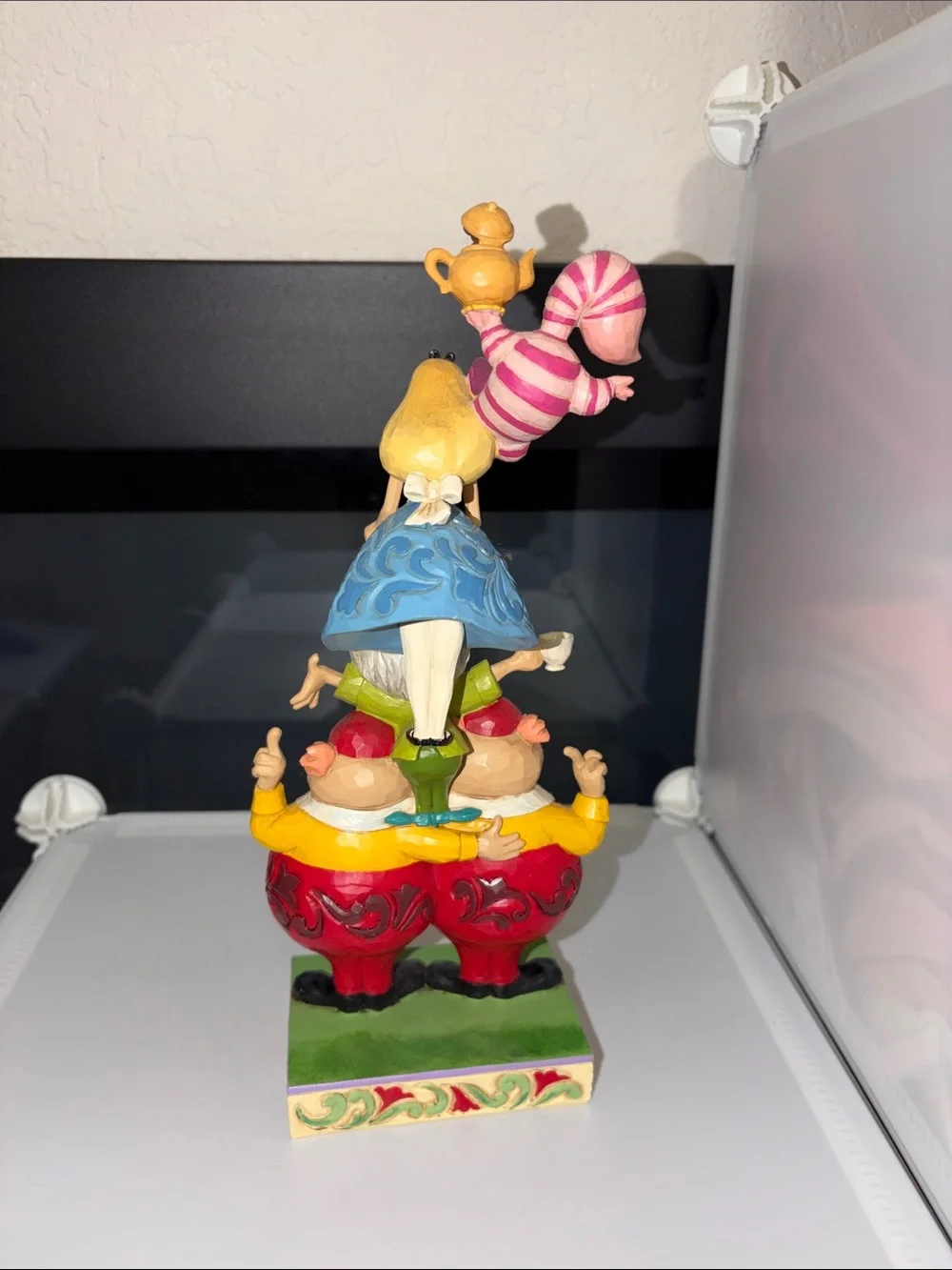 Jim Shore/Disney/Enesco Alice in Wonderland “We’re All Mad Here” Figurine